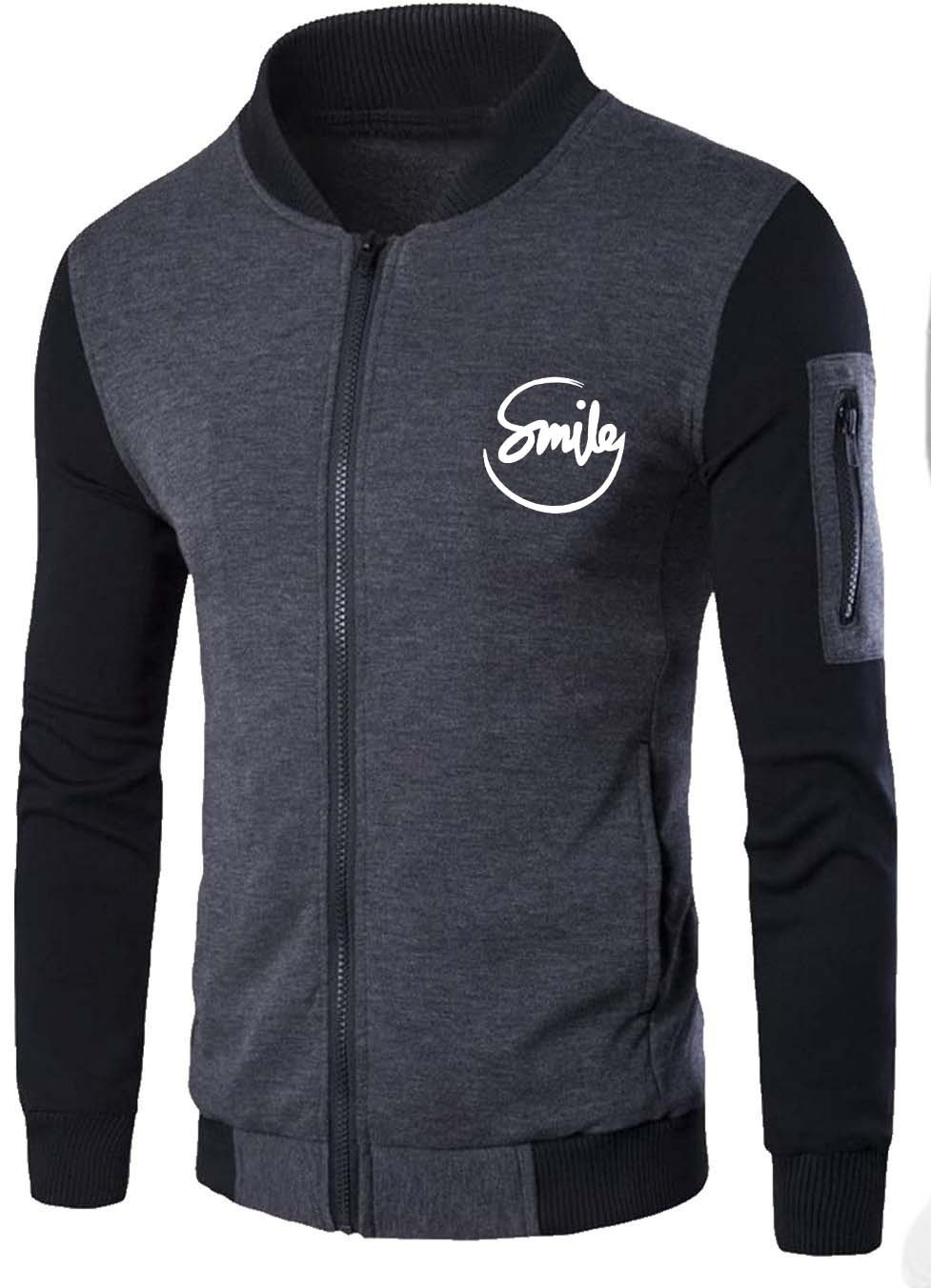 Charcoal Grey Printed Zipper Jacket Pakistan: Casual Winter Streetwear Guide