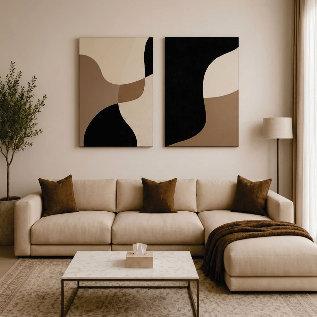 How to Decorate Living Room with Photo Tiles: Layouts, Spacing & Styling Tips