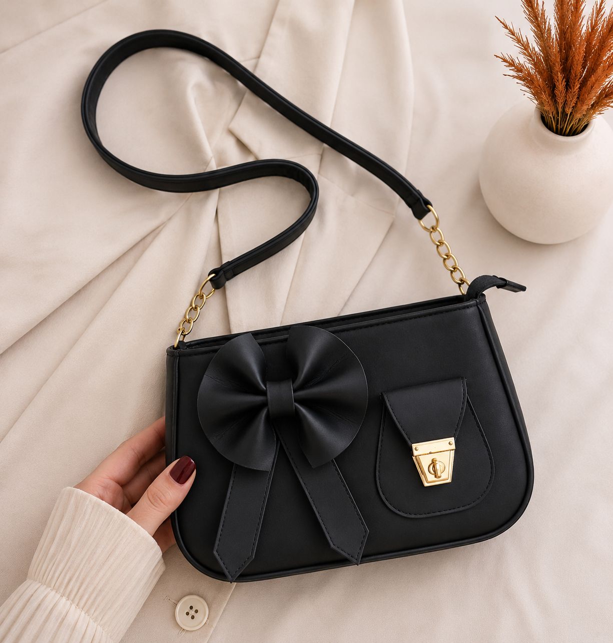 Women Shoulder Bag Price in Pakistan: Cute Bow Designs & Trending Fashion Picks